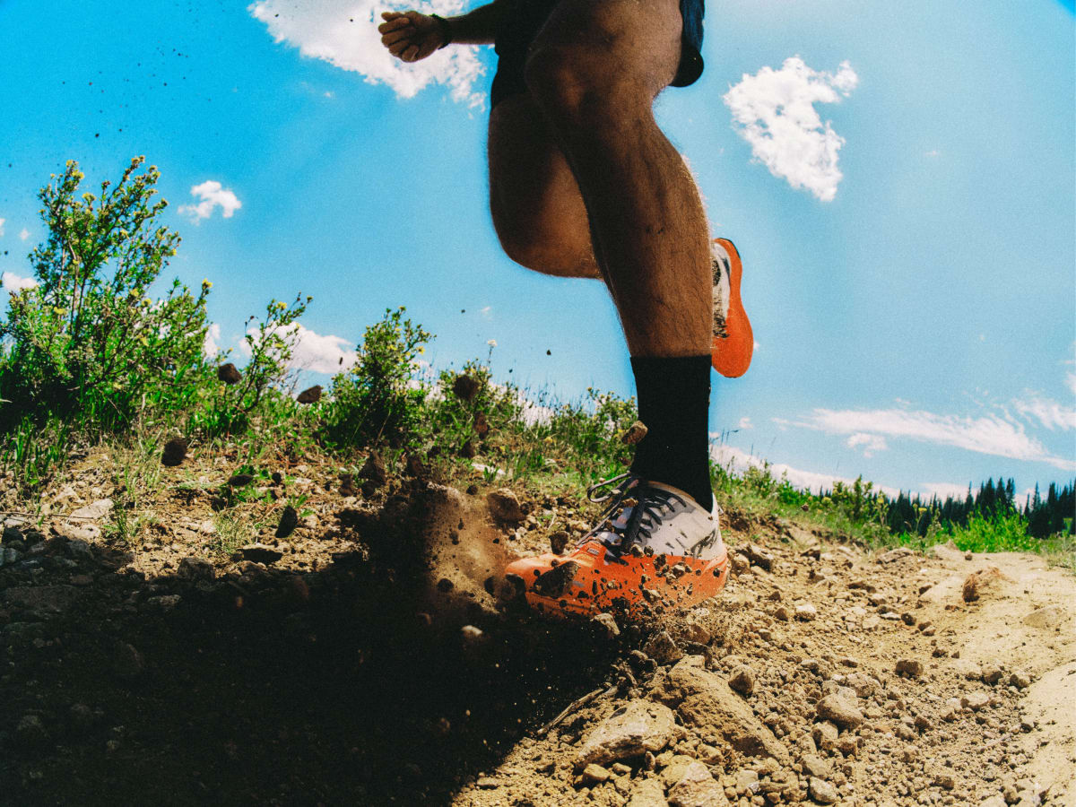 Fast trail running in Altra Mont Blanc Carbon