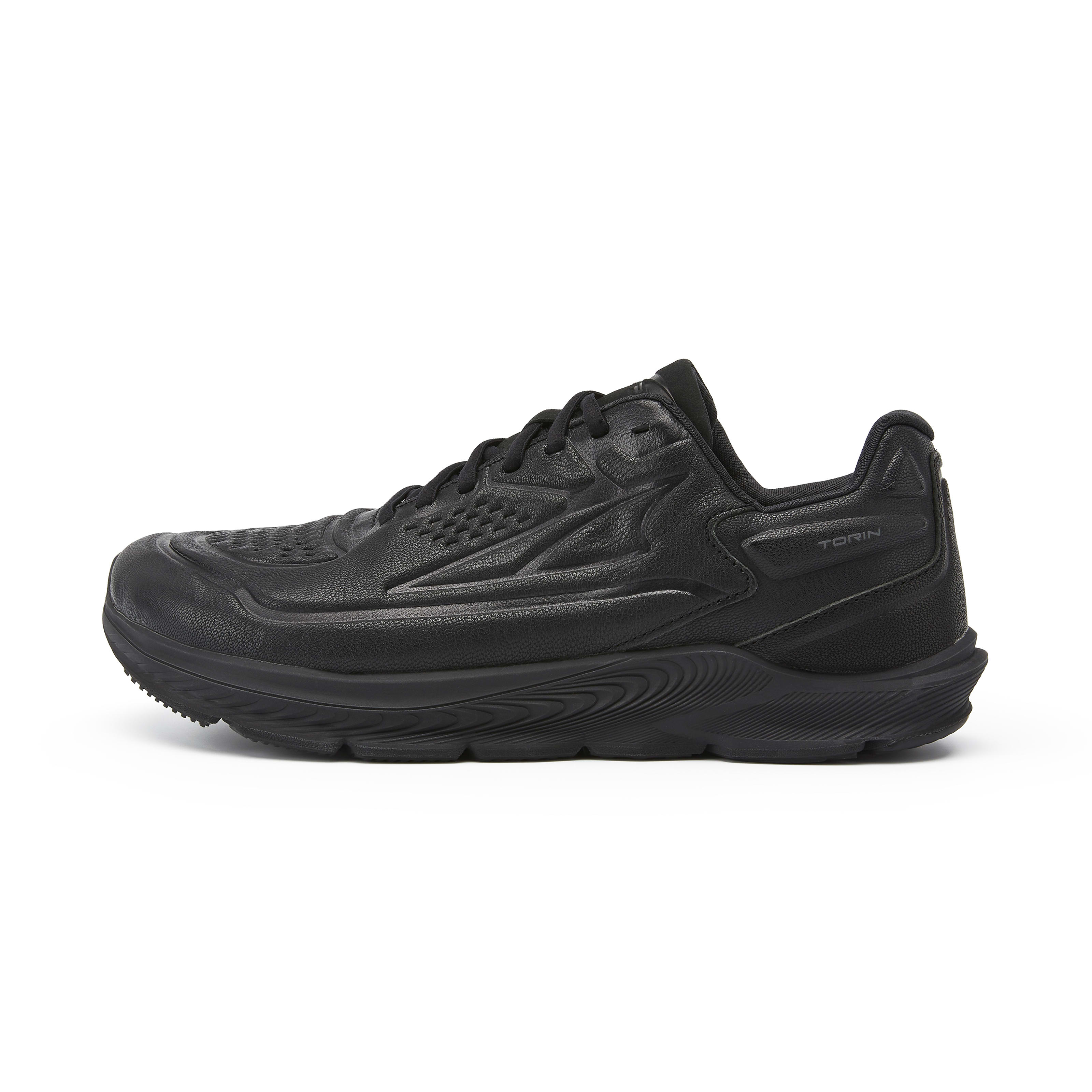 Altra Running Men's Torin 5 Leather Shoe in Black, Size: 7