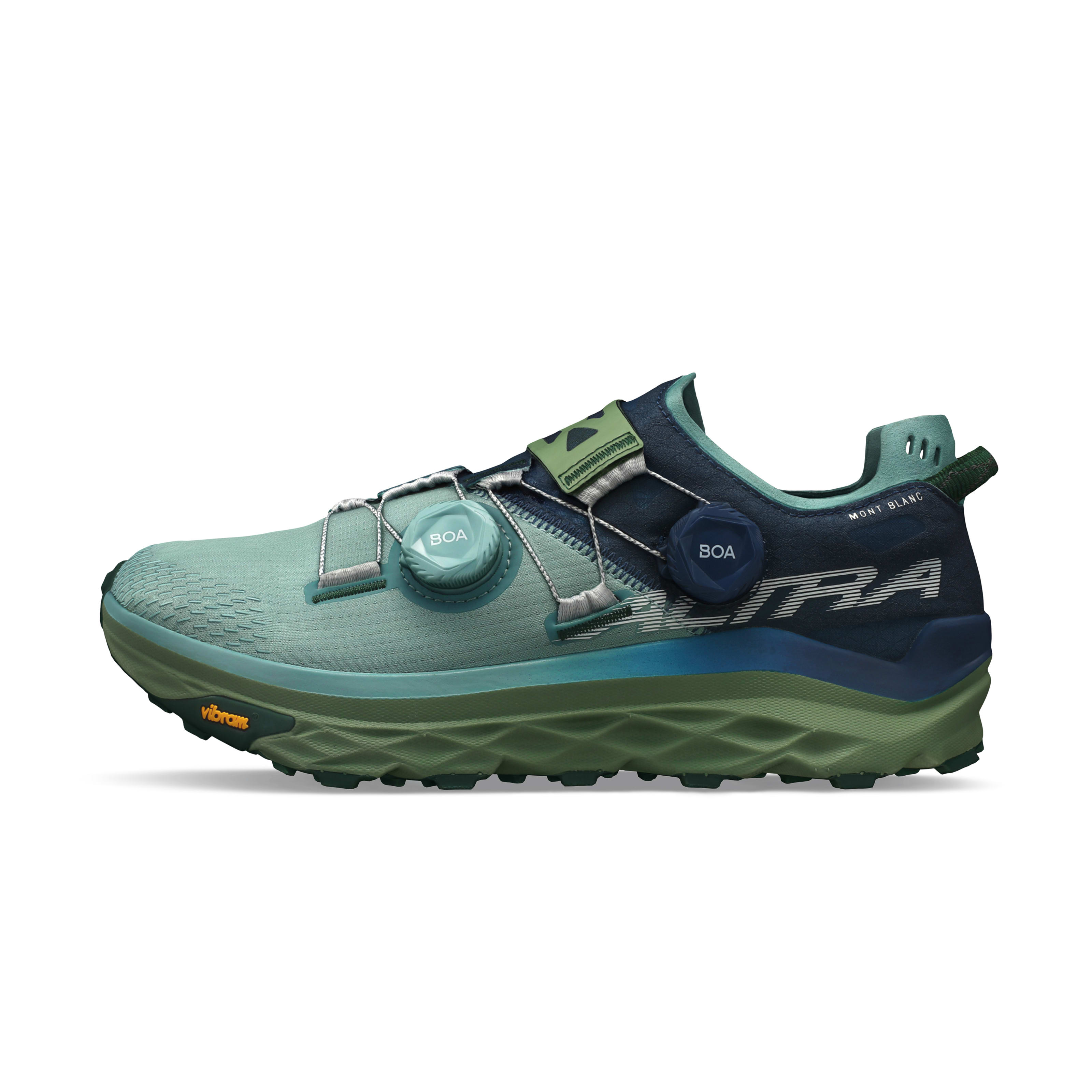 Altra Running Women's Mont Blanc Boa Shoe in Blue/Green, Size: 12