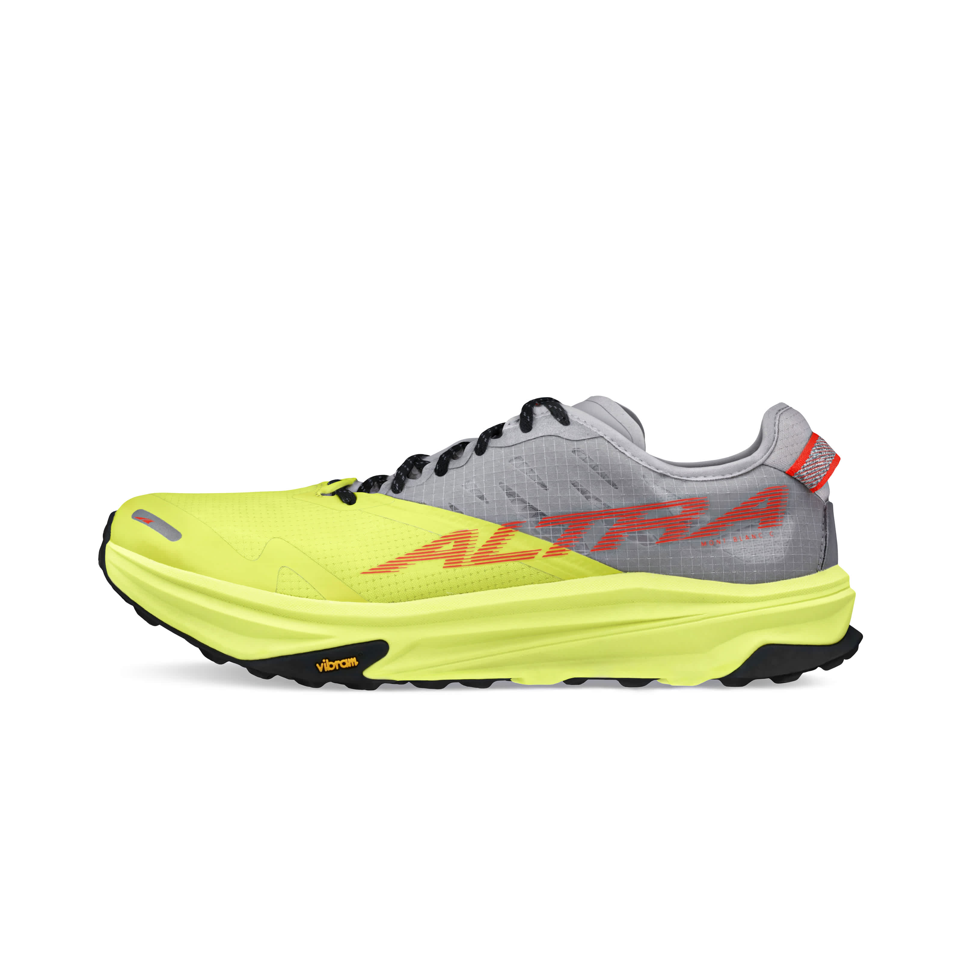  Altra Running Men's Mont Blanc Carbon Shoe in Gray/Lime, Size: 8.5 - $275.00 at Altra Running