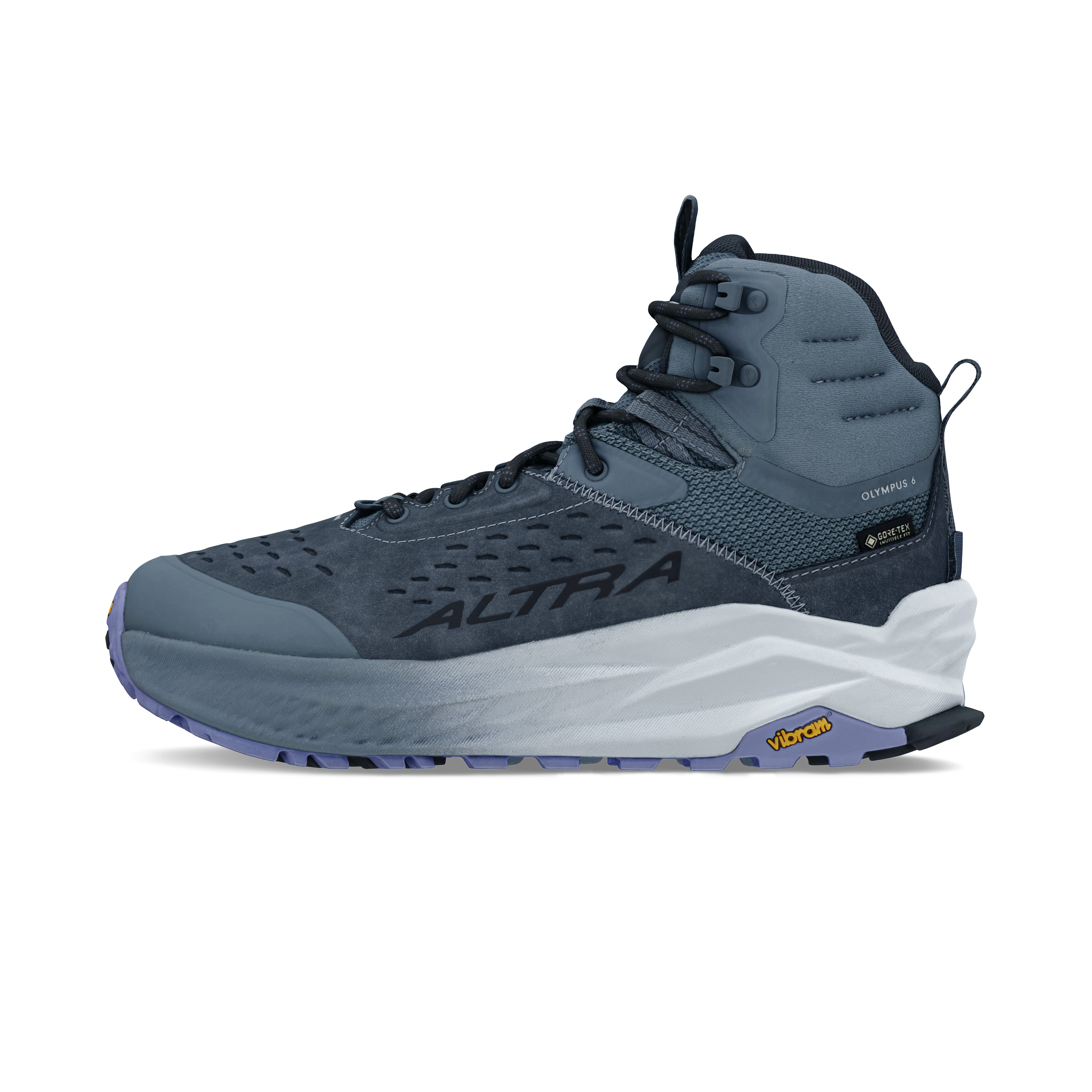 Altra Running Women's Olympus 6 Hike Mid GTX Shoe in Dark Blue, Size: 11.5