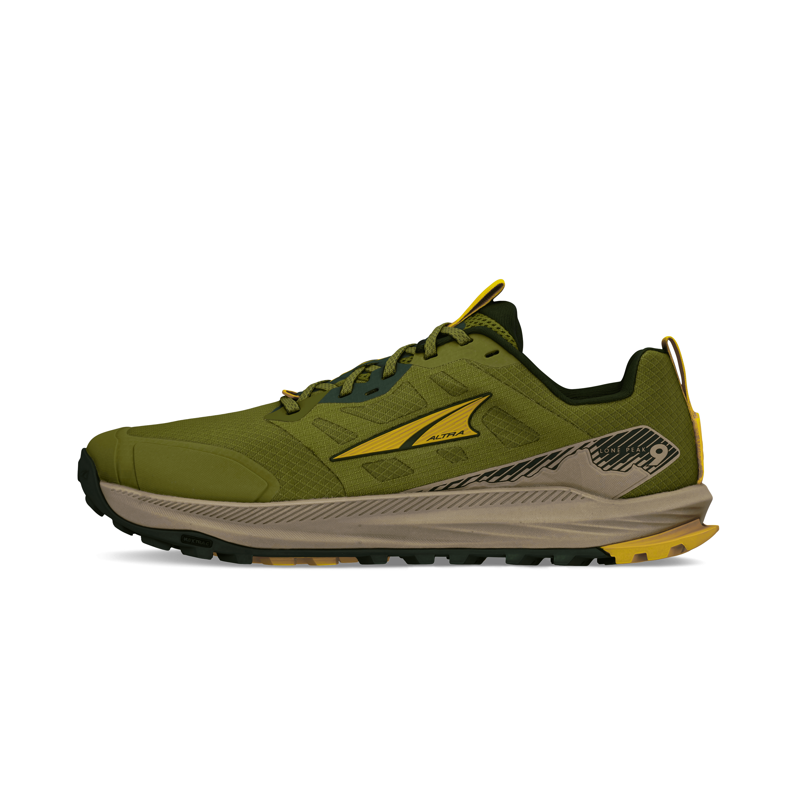  Altra Running Men's Lone Peak 9 Shoe in Green, Size: 15 - $145.00 at Altra Running