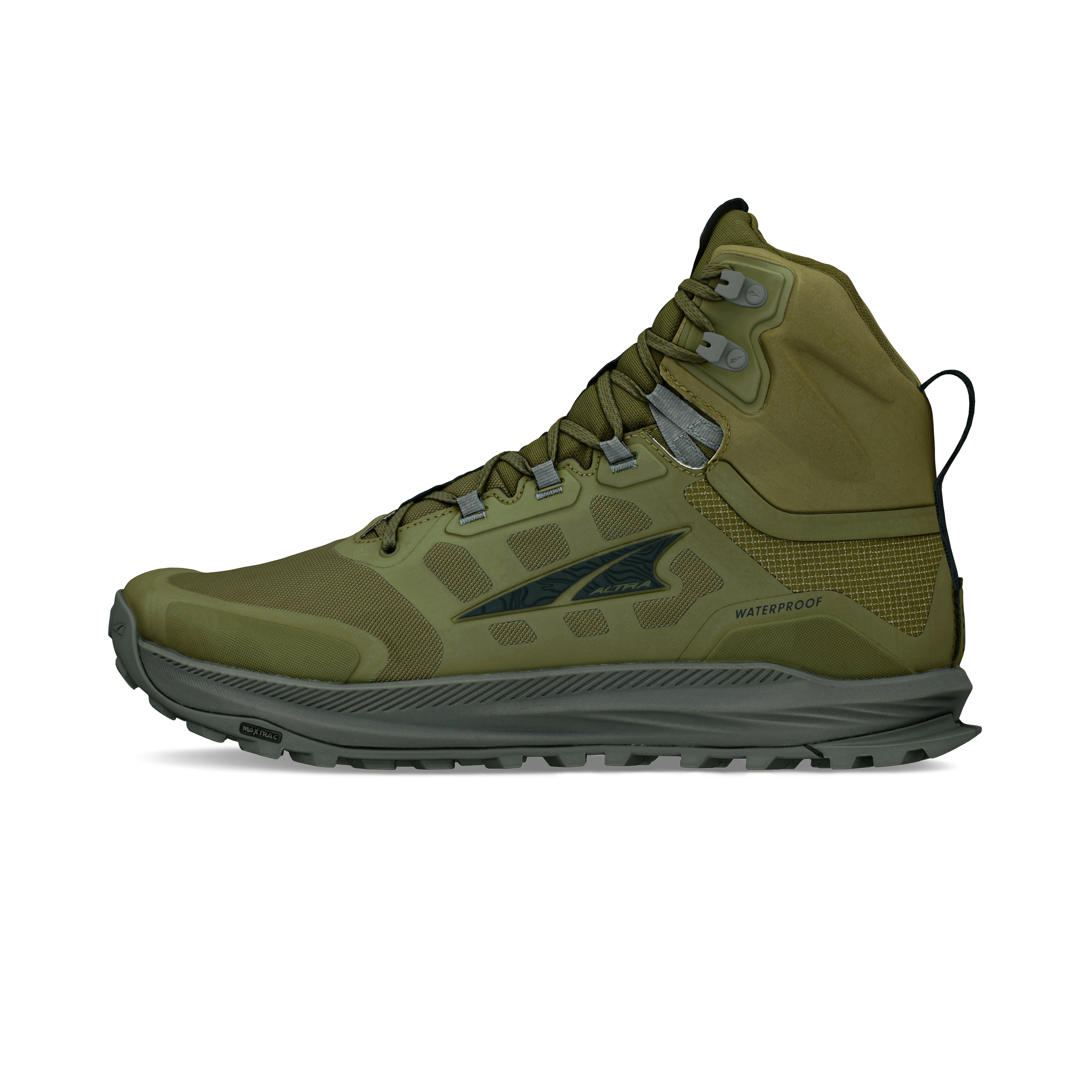  Altra Running Men's Lone Peak 9 Waterproof Mid Shoe in Green, Size: 8.5 - $190.00 at Altra Running