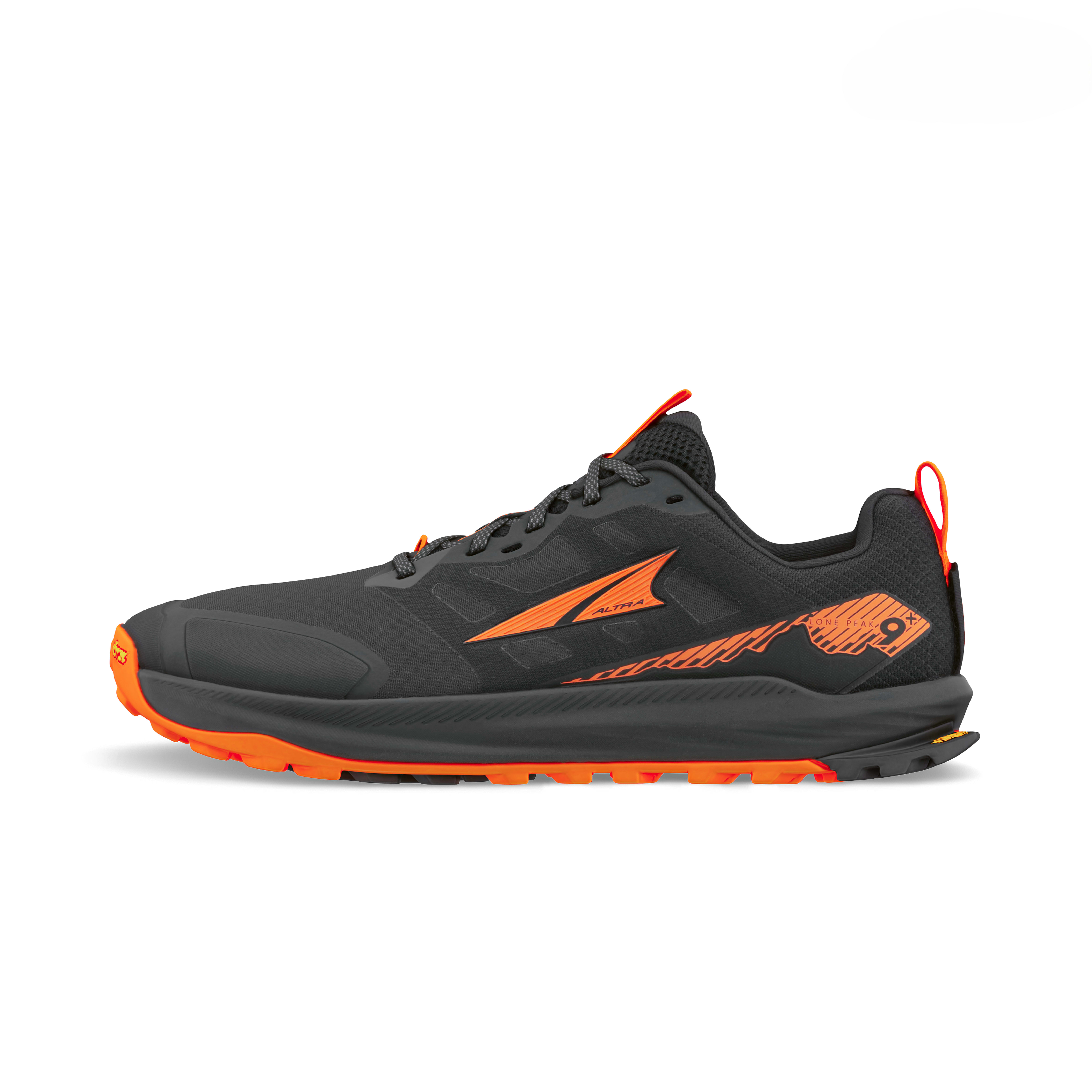  Altra Running Men's Lone Peak 9+ Shoe in Black/Orange, Size: 16 - $160.00 at Altra Running