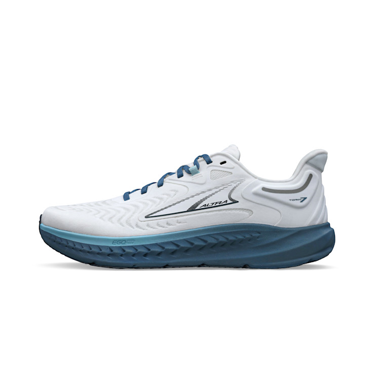 Altra Men s Torin 7 Shoe in White Blue Size 9