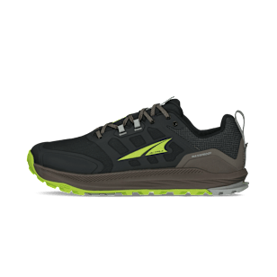 Chaussures Lone Peak 9 Waterproof Low Pour Hommes - Citron vert/noir