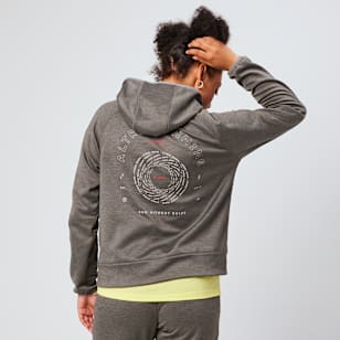 Women's Run Without Rules Hoodie - Gray