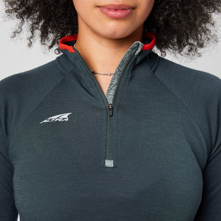 女性用Armadillo Merino IONA zip Top　XSサイズ Armadillo Iona Merino Long Sleeve Zip Top - Women's