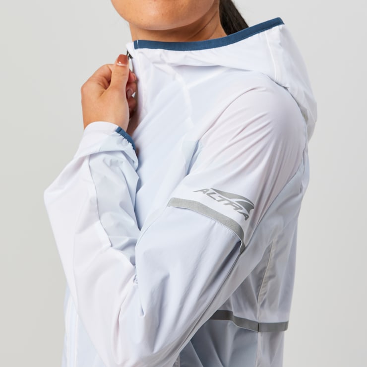 PING ValiantTec+ ホワイト 3Lジャケット Women's Trail Wind Jacket | Altra Running Apparel - Altra