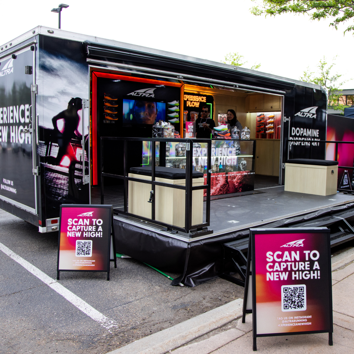 Mobile dispensary truck